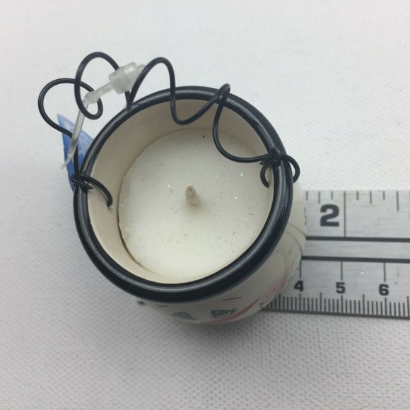 Primitive Snowman Gift Set Of 3 Votive Candle Holders Christmas Holiday Decor - Picture 9 of 9